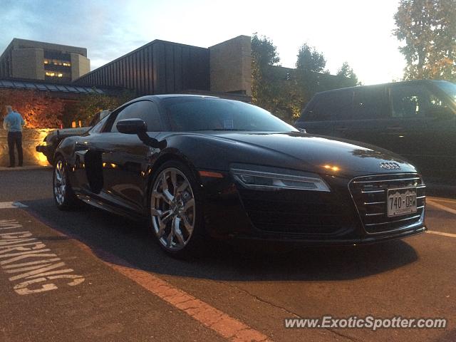 Audi R8 spotted in Cherry Creek, Colorado