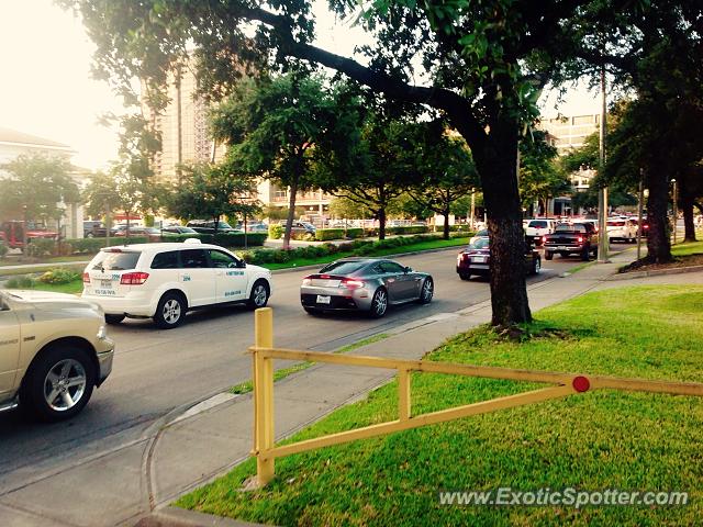 Aston Martin Vantage spotted in Houston, Texas