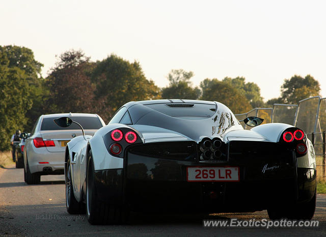 Pagani Huayra spotted in London, United Kingdom