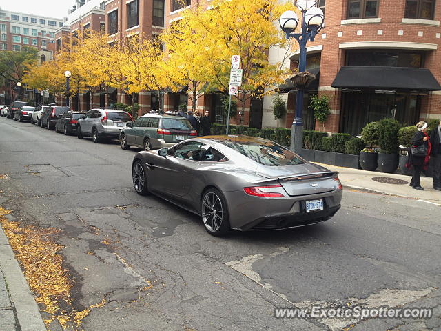 Aston Martin Vanquish spotted in Toronto, Canada