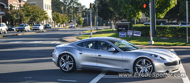 Fisker Karma spotted in Charlotte, North Carolina
