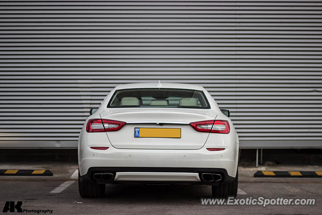 Maserati Quattroporte spotted in Tel Aviv, Israel