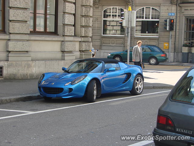 Lotus Elise spotted in Zurich, Switzerland