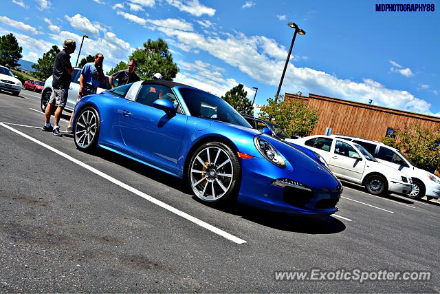 Porsche 911 spotted in Castle Pines, Colorado