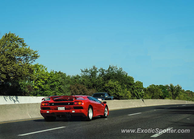 Lamborghini Diablo spotted in Dallas, Texas