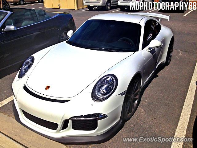 Porsche 911 GT3 spotted in Castle Pines, Colorado
