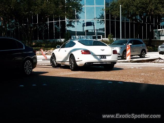 Bentley Continental spotted in Houston, Texas
