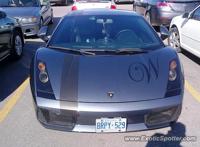 Lamborghini Gallardo spotted in Toronto, Canada
