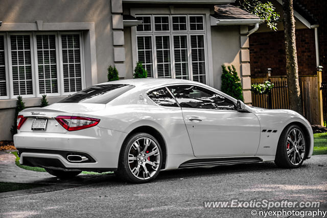 Maserati GranTurismo spotted in Burlington, Canada