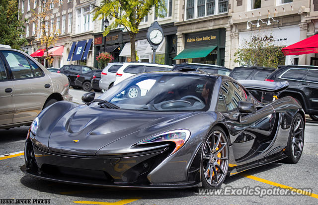 Mclaren P1 spotted in Greenwich, Connecticut
