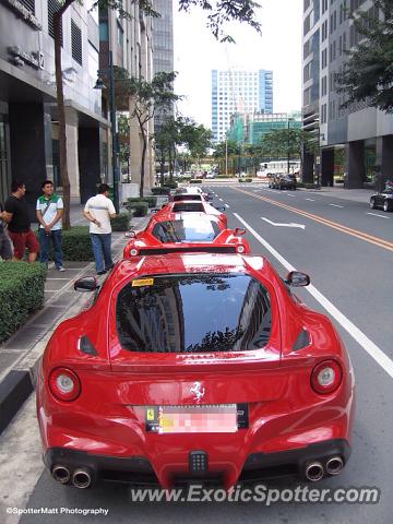 Ferrari F12 spotted in Taguig, Philippines