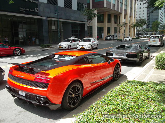 Lamborghini Gallardo spotted in Taguig, Philippines