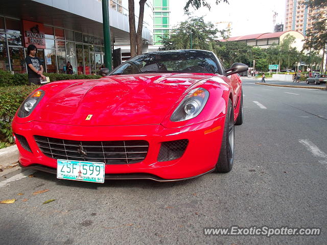 Ferrari 599GTB spotted in Taguig, Philippines