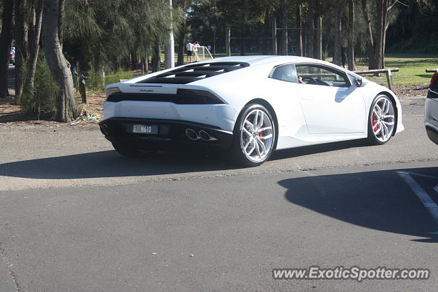 Lamborghini Huracan spotted in Sydney, Australia