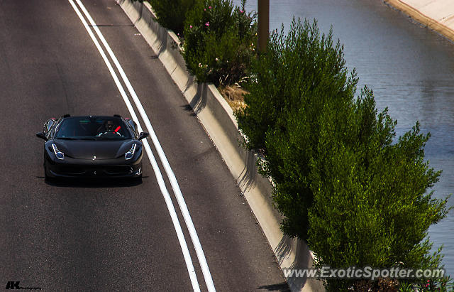 Ferrari 458 Italia spotted in Tel Aviv, Israel