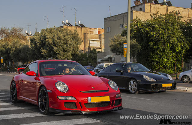 Porsche 911 GT3 spotted in Tel Aviv, Israel