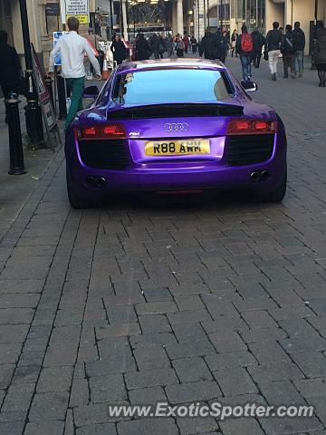 Audi R8 spotted in Birmingham, United Kingdom