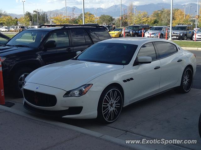 Maserati Quattroporte spotted in Sandy, Utah