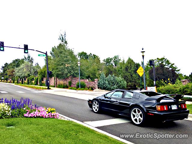 Lotus Esprit spotted in Greenwood V, Colorado