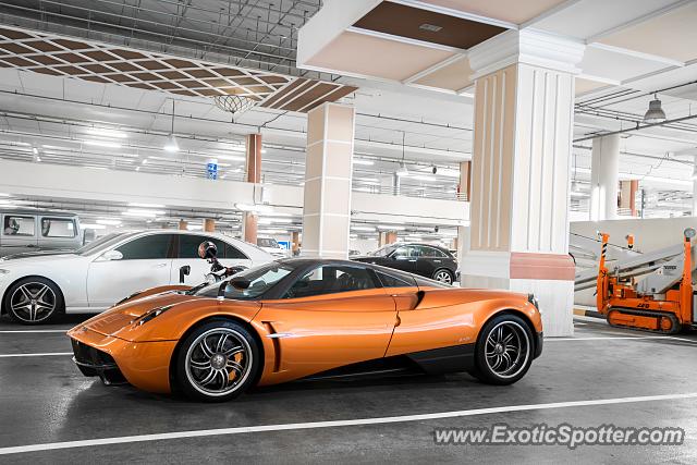 Pagani Huayra spotted in Dubai, United Arab Emirates