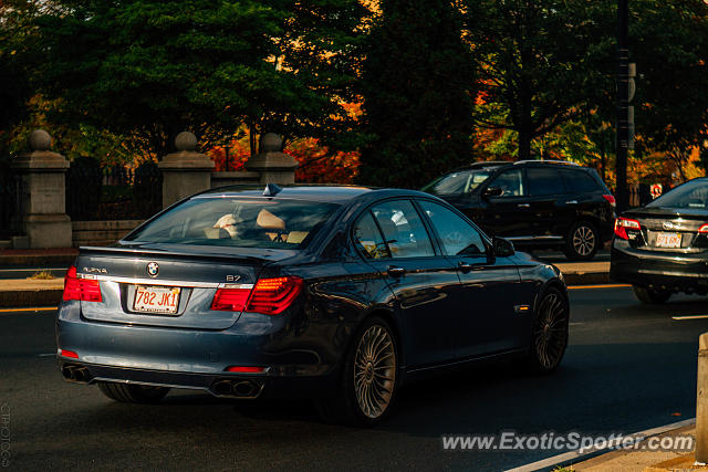 BMW Alpina B7 spotted in Boston, Massachusetts