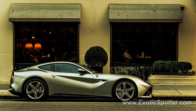 Ferrari F12 spotted in Boston, Massachusetts
