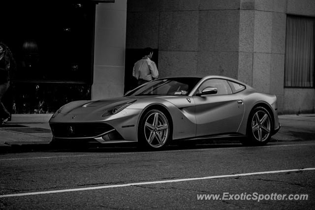 Ferrari F12 spotted in Boston, Massachusetts