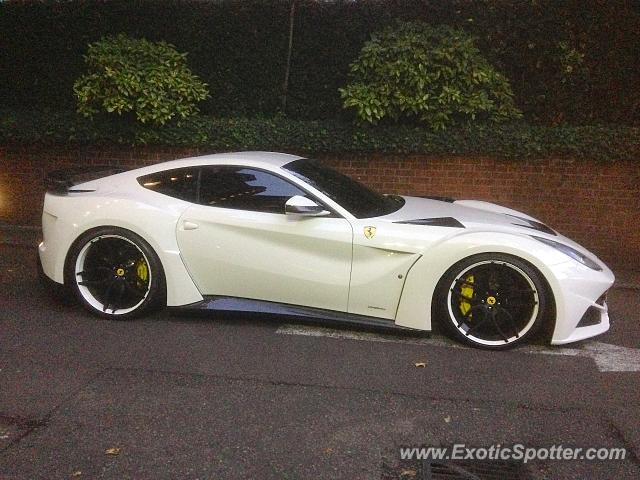 Ferrari F12 spotted in London, United Kingdom