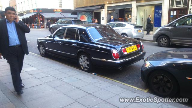 Bentley Arnage spotted in London, United Kingdom