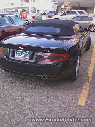 Aston Martin DB9 spotted in Denver, Colorado