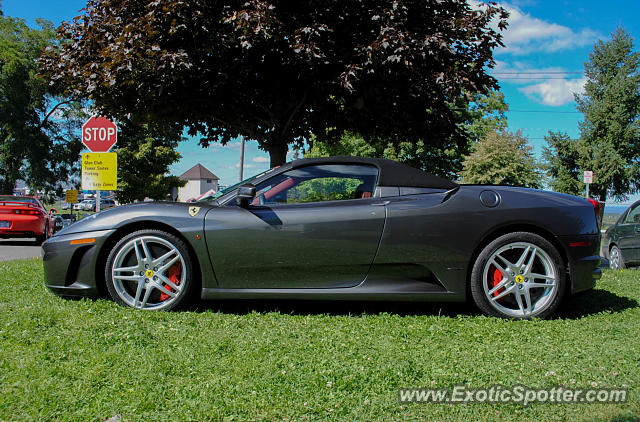 Ferrari F430 spotted in Watkins Glen, New York