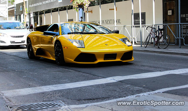 Lamborghini Murcielago spotted in Toronto, Canada