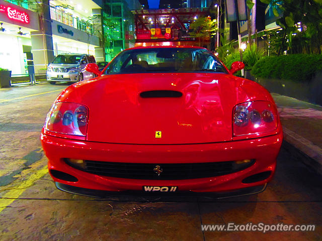 Ferrari 575M spotted in Kuala Lumpur, Malaysia