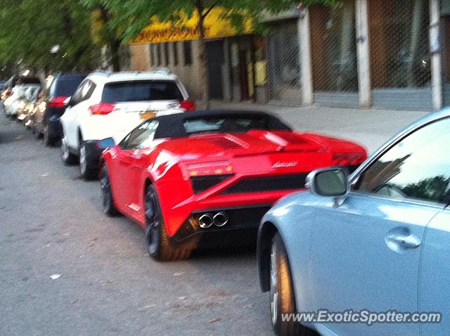 Lamborghini Gallardo spotted in Bronx, New York