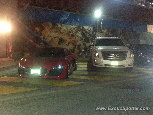 Audi R8 spotted in Toronto, Canada