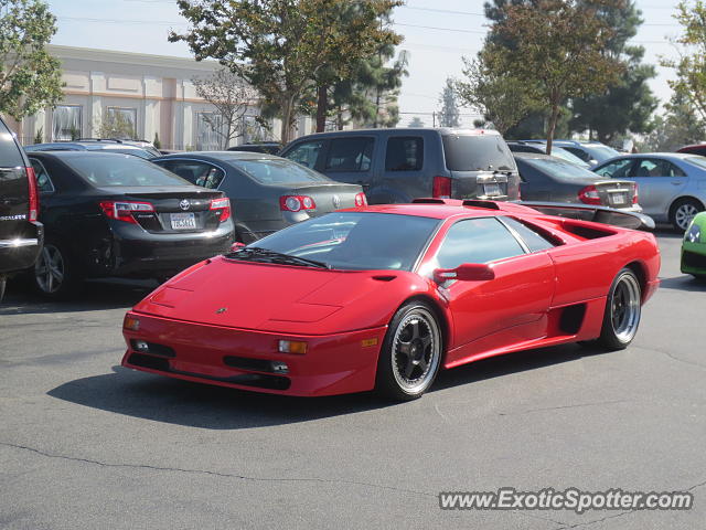Lamborghini Diablo spotted in San Gabriel, California
