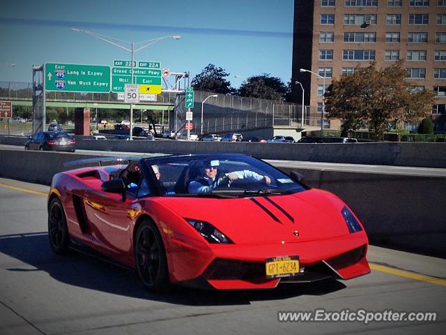 Lamborghini Gallardo spotted in Queens, New York