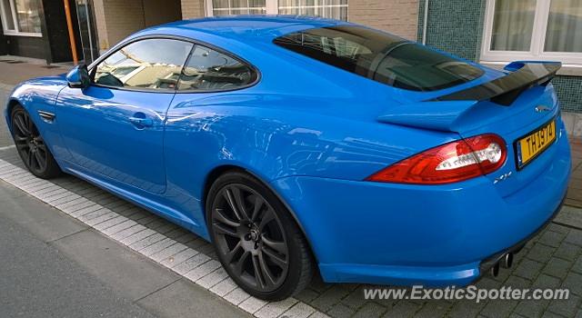 Jaguar XKR-S spotted in Knokke, Belgium