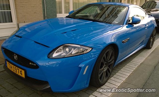Jaguar XKR-S spotted in Knokke, Belgium
