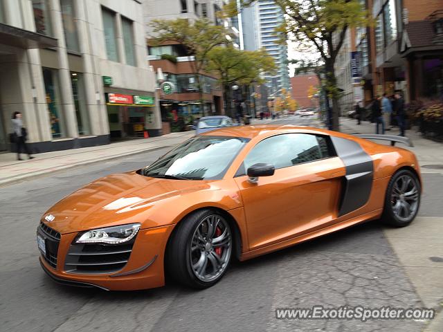 Audi R8 spotted in Toronto, Canada