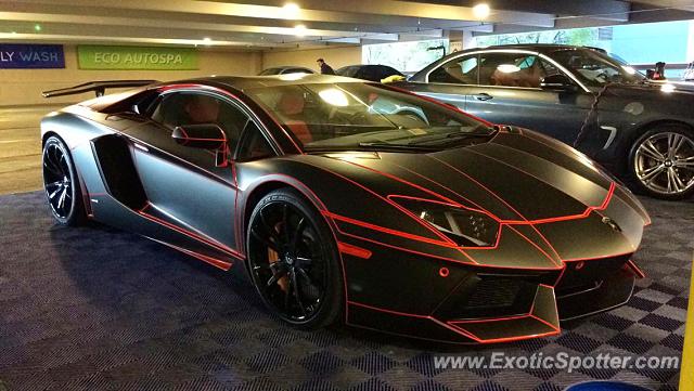 Lamborghini Aventador spotted in Tyson's Corner, Virginia