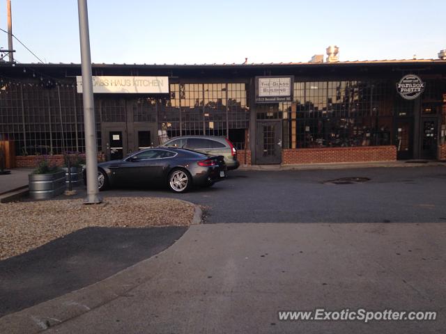Aston Martin Vantage spotted in Charlottesville, Virginia