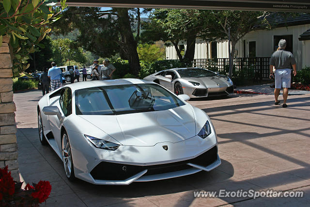 Lamborghini Huracan spotted in Carmel Valley, California