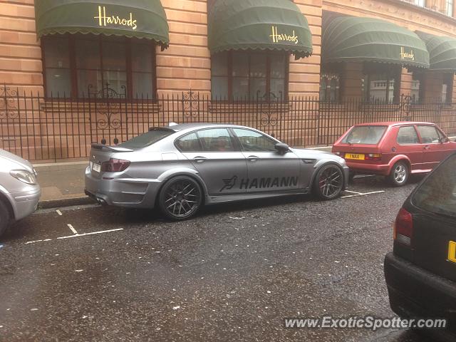 BMW M5 spotted in London, United Kingdom
