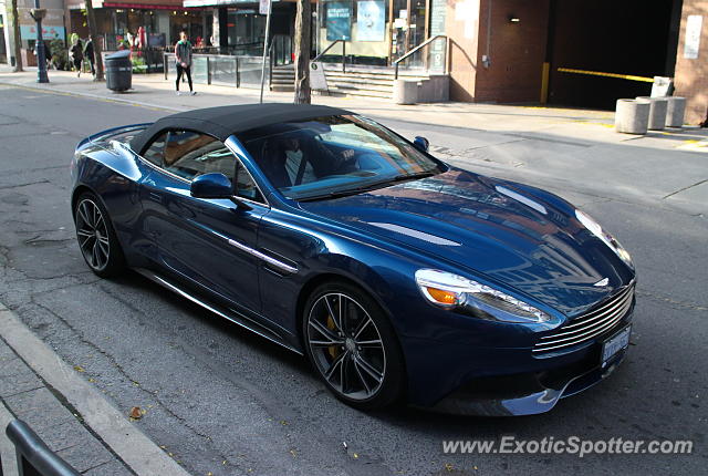Aston Martin Vanquish spotted in Toronto, Canada