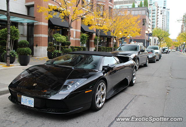 Lamborghini Murcielago spotted in Toronto, Canada