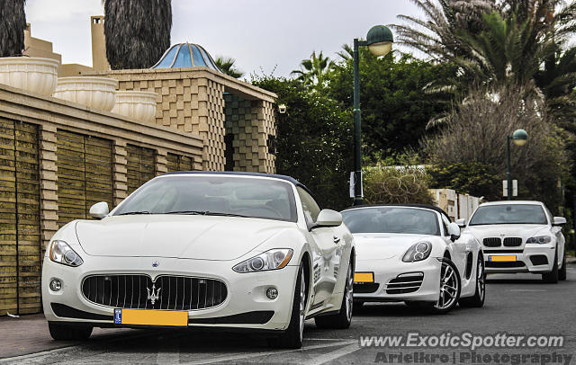 Maserati GranCabrio spotted in Herzeliya, Israel