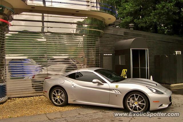 Ferrari California spotted in Atlanta, Georgia