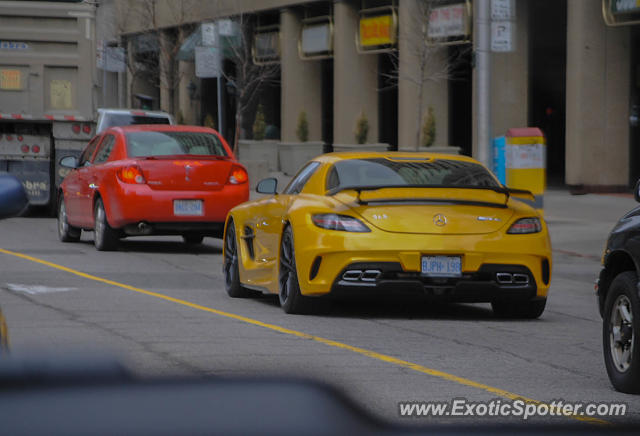 Mercedes SLS AMG spotted in Toronto, Canada