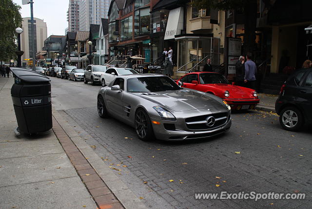 Mercedes SLS AMG spotted in Toronto, Canada